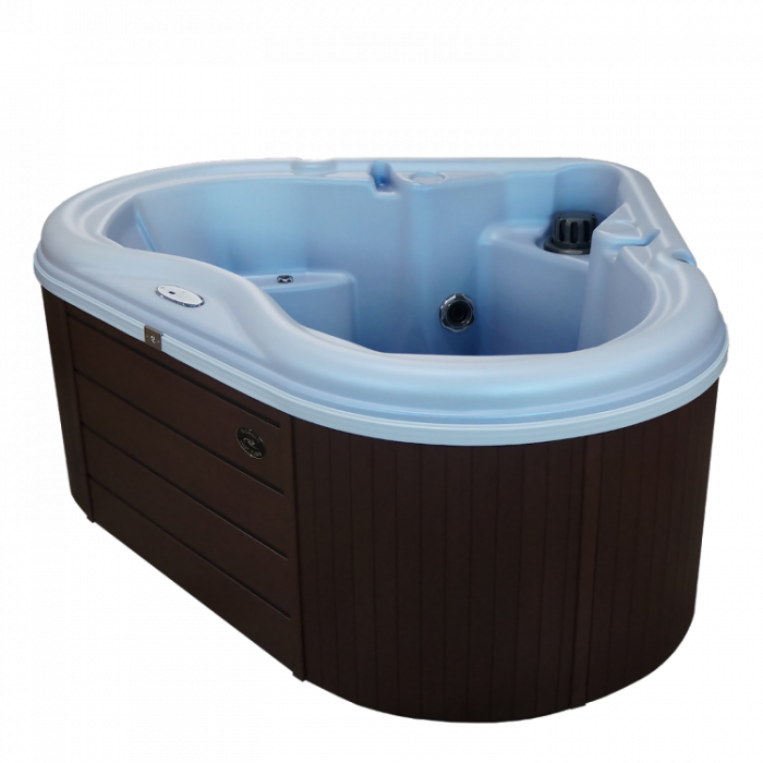 Nordic D’Amour Modern Series Hot Tub Side View