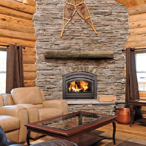 36 Elite Wood Fireplace 1