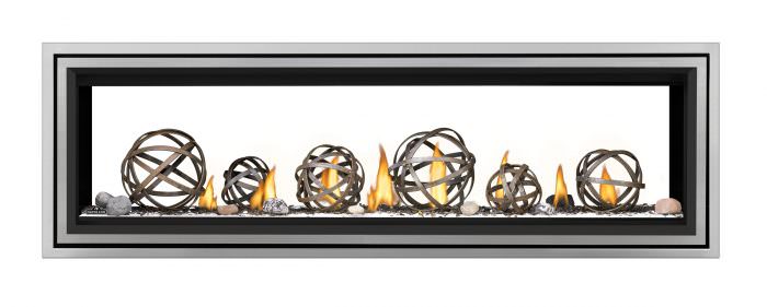 Vector LV62ST Wrought Iron Globes ShoreFire Stainless Trim
