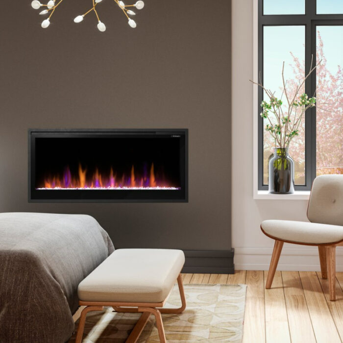 Dimplex Multi Fire Slim Built in Linear Electric Fireplace 42