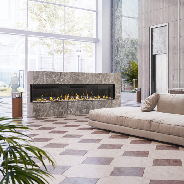 Ignitexl® Bold Built in Linear Electric Fireplace 100 2