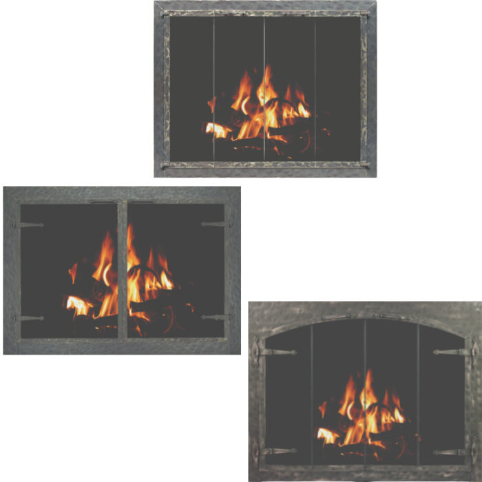 Stoll Craftsman Collection Forged Iron Fireplace Doors Photo
