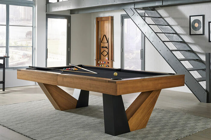 American Heritage Annex Pool Table (Brushed Walnut)
