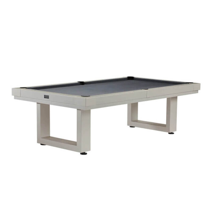 American Heritage Lanai Outdoor Full Set Pool Table Oyster Grey
